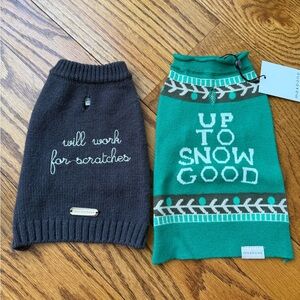 Set of two Maxbone Dog Sweaters sz S Small Max Bone
